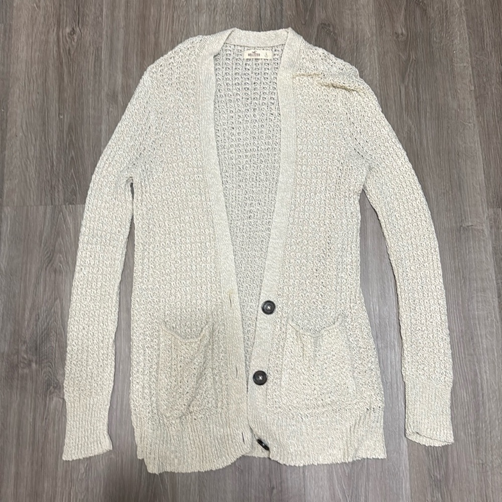 Holliater sweater cover up gently used